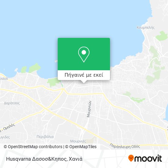 Husqvarna Δασοσ&Κηπος χάρτης