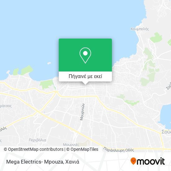 Mega Electrics- Mpouza χάρτης