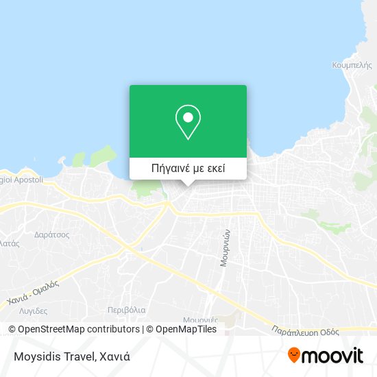 Moysidis Travel χάρτης