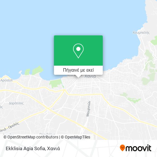 Ekklisia Agia Sofia χάρτης