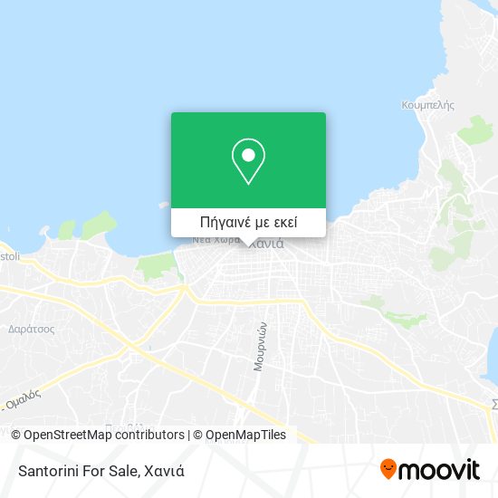 Santorini For Sale χάρτης