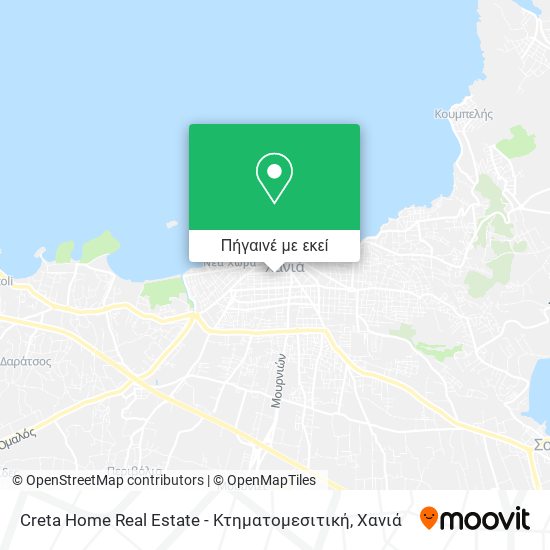 Creta Home Real Estate - Κτηματομεσιτική χάρτης