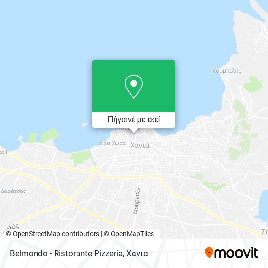 Belmondo - Ristorante Pizzeria χάρτης