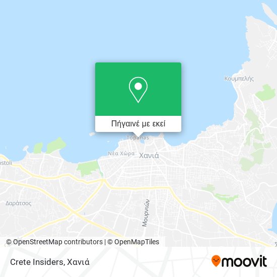 Crete Insiders χάρτης
