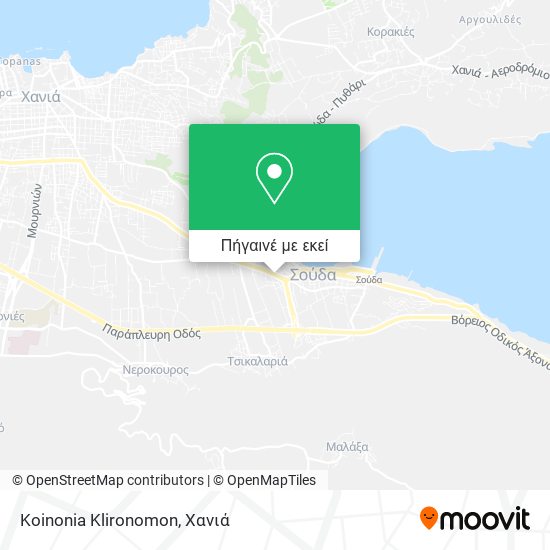 Koinonia Klironomon χάρτης