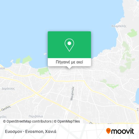 Ευοσμον - Evosmon χάρτης