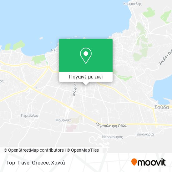 Top Travel Greece χάρτης
