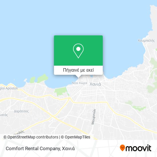 Comfort Rental Company χάρτης