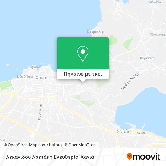 Λεκανίδου Αρετάκη Ελευθερία χάρτης