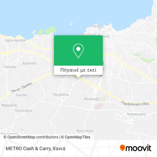 METRO Cash & Carry χάρτης