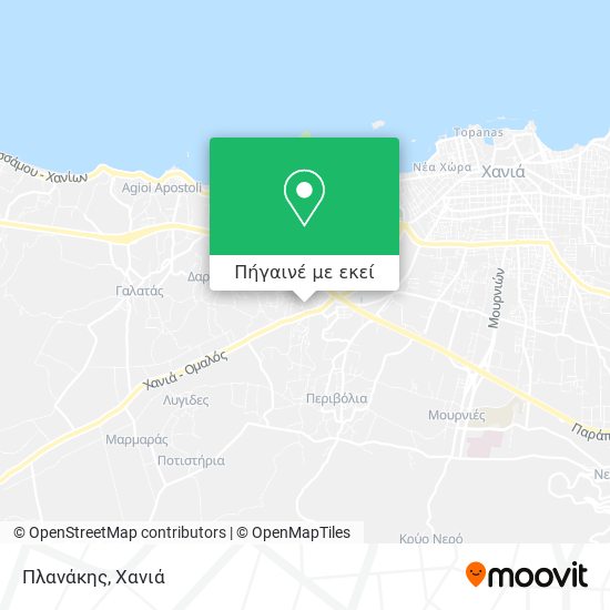 Πλανάκης χάρτης