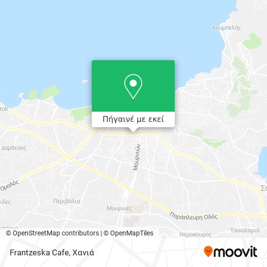 Frantzeska Cafe χάρτης