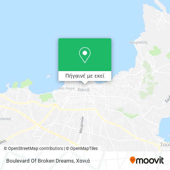 Boulevard Of Broken Dreams χάρτης