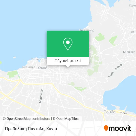 Πρεβελάκη Παντελή χάρτης
