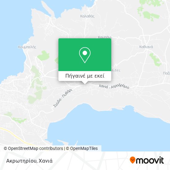 Ακρωτηρίου χάρτης