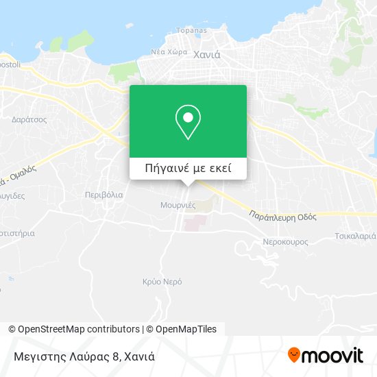 Μεγιστης Λαύρας 8 χάρτης