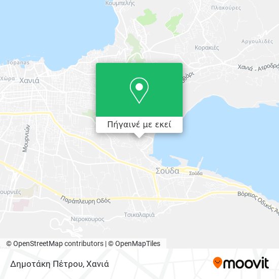 Δημοτάκη Πέτρου χάρτης