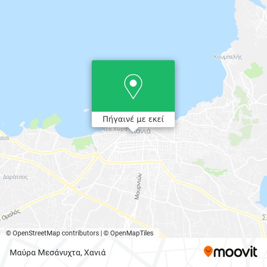 Μαύρα Μεσάνυχτα χάρτης