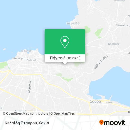 Κελαΐδη Σταύρου χάρτης