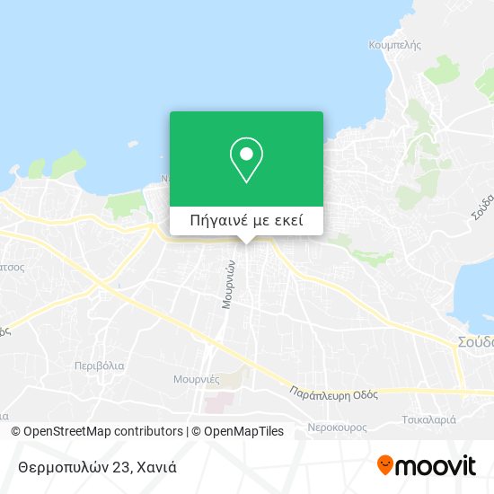 Θερμοπυλών 23 χάρτης