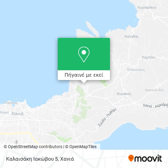Καλαισάκη Ιακώβου 5 χάρτης