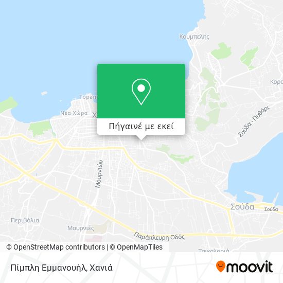Πίμπλη Εμμανουήλ χάρτης