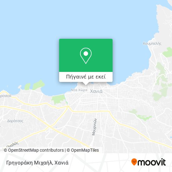 Γρηγοράκη Μιχαήλ χάρτης