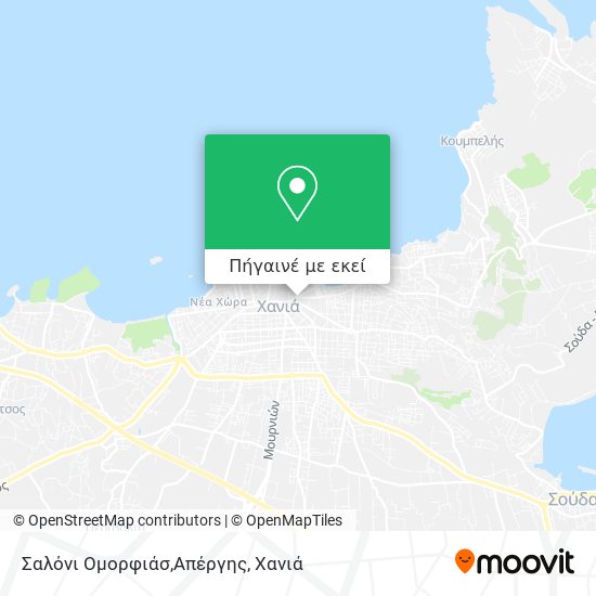 Σαλόνι Ομορφιάσ,Απέργης χάρτης