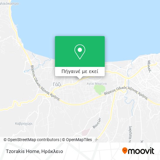 Tzorakis Home χάρτης