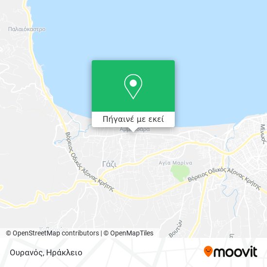 Ουρανός χάρτης