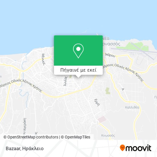 Bazaar χάρτης