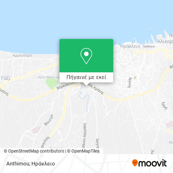 Anthimou χάρτης
