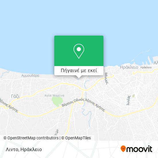 Λιντο χάρτης