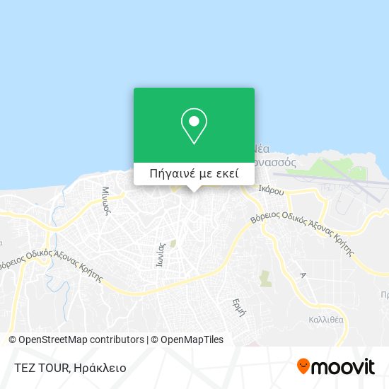 TEZ TOUR χάρτης