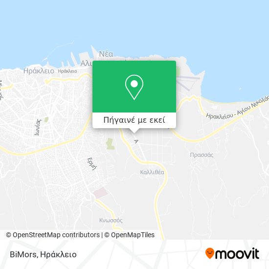 BiMors χάρτης