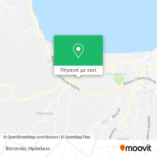 Βατσινάς χάρτης