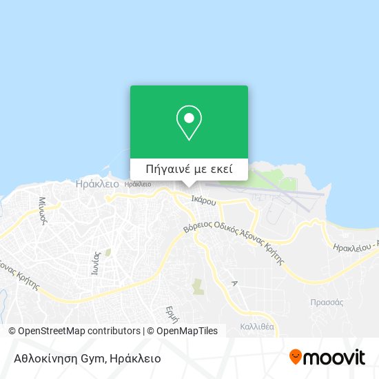 Αθλοκίνηση Gym χάρτης