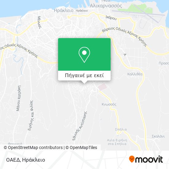ΟΑΕΔ χάρτης
