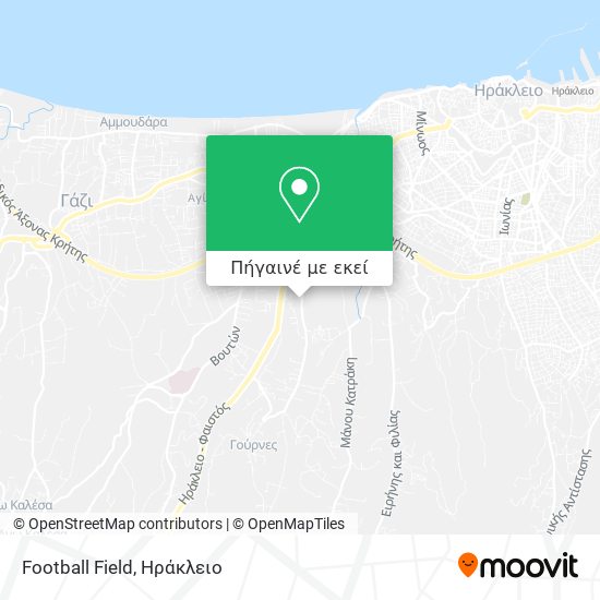 Football Field χάρτης