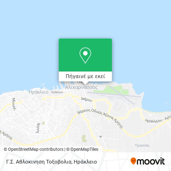 Γ.Σ. Αθλοκινηση Τοξοβολια χάρτης