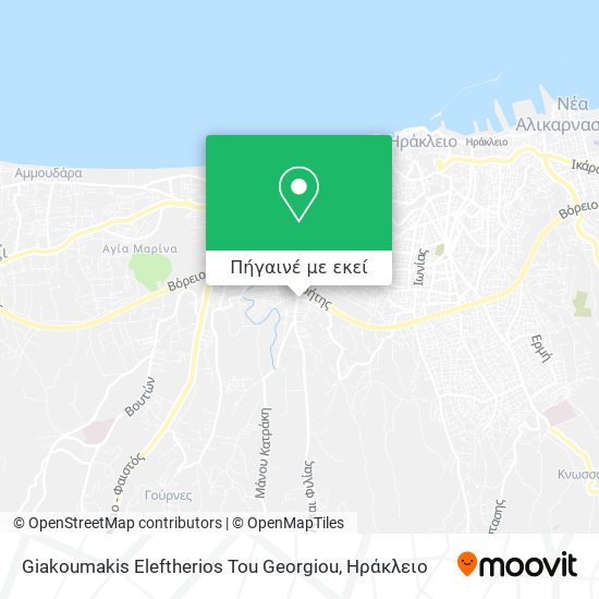 Giakoumakis Eleftherios Tou Georgiou χάρτης