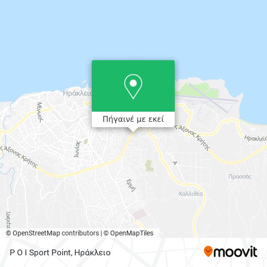 P O I Sport Point χάρτης