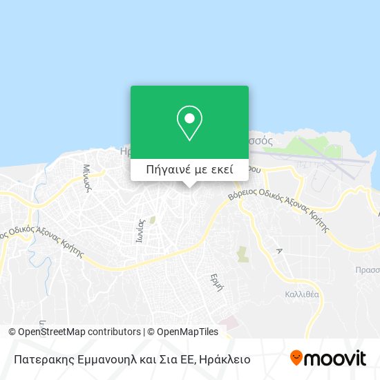 Πατερακης Εμμανουηλ και Σια ΕΕ χάρτης