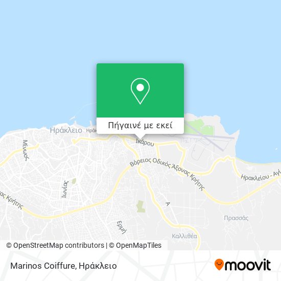 Marinos Coiffure χάρτης