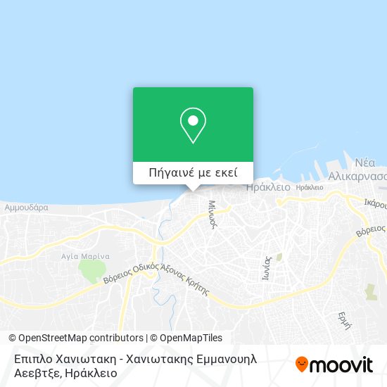 Επιπλο Χανιωτακη - Χανιωτακης Εμμανουηλ Αεεβτξε χάρτης
