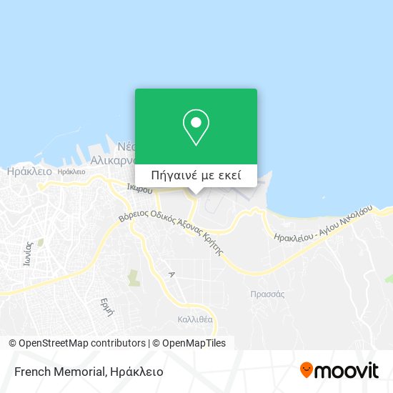 French Memorial χάρτης