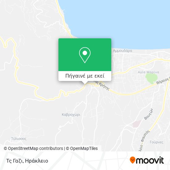 Τς Γαζι χάρτης