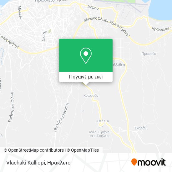 Vlachaki Kalliopi χάρτης