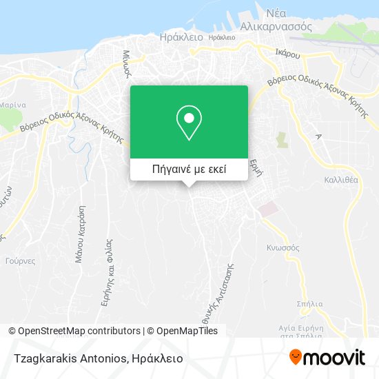 Tzagkarakis Antonios χάρτης