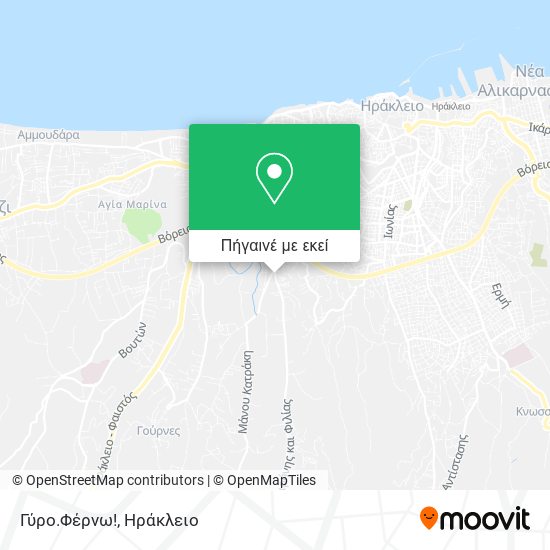 Γύρο.Φέρνω! χάρτης